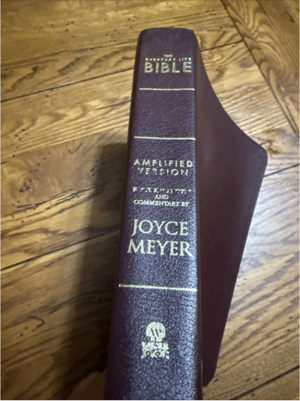 The Everyday Life Bible Amplified Version w/Joyce Meyer Notes HC (2006)